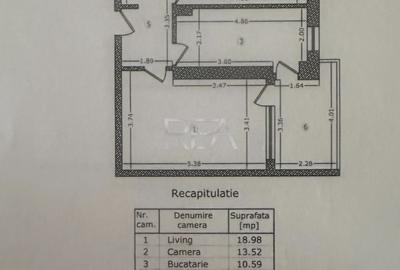 Apartament cu 2 camere decomandat, mobilat în Lujerului - 10