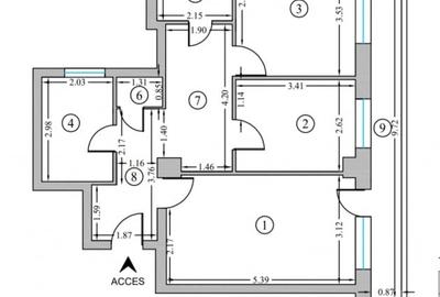 Apartament 3 camere, Bucur Obor - Bloc Almo 1 - 11