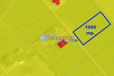 Vanzare Teren intravilan 1020 mp cu deschidere de 22 m si toate utilitatile - 1