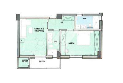 Apartament cu 2 camere decomandat în Mihai Viteazul - 7