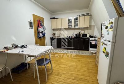 Mansarda 2 camere, semidecomandata, 60mp utili, et.5/5, zona Dambovita - 3