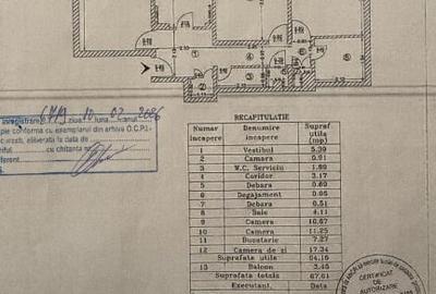 Apartament cu 3 camere decomandat, mobilat în Sebastian - 15