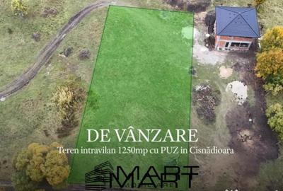 Teren de 1255 mp, în Cisnădioara
