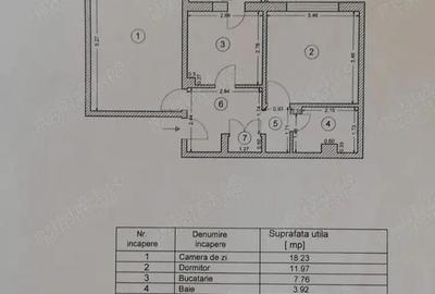 Apartament cu 2 camere decomandat în Dacia - 2