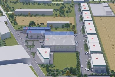 Parc Logistic format din 14 hale partial inchirate | Popesti-Leordeni
