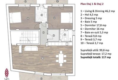 Apartament 3 camere in imobil tip vila - Piata Muncii, Agricultori - 3