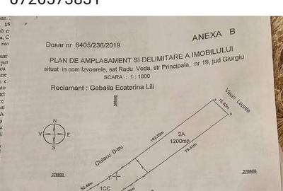 Teren de 2500 mp, în Radu Vodă - 5