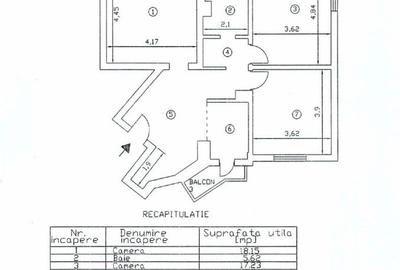 Apartament cu 3 camere, 85 mp, terasa panoramica, zona Decebal - 229.000EUR - 15