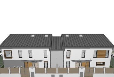 Duplex 129mp, 4 camere, 281mp teren, zona Dumitru Tautan