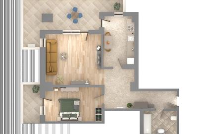 *UNIREA TOWERS* APARTAMENT 2 CAMERE - DECOMANDAT *UNIREA TOWERS* APARTAMENT 2 CAMERE - DECOMANDAT - 4