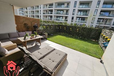 Baneasa Shopping City-3 camere cu gradina 60 mp, complex securizat, loc de joaca - 6