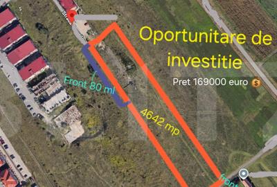 Teren de investitie 4642 mp in zona Strazii Cometei din Baci - 1
