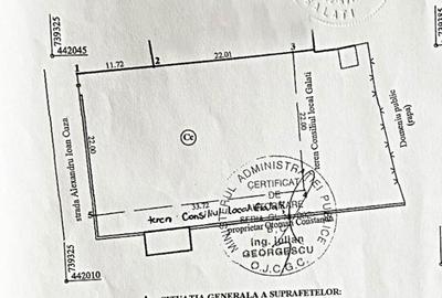 Teren de 740 mp, în Ultracentral - 2