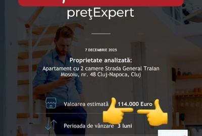 Bomba! Ap 2 cam la preț de garsoniera centru 40 mp - 2