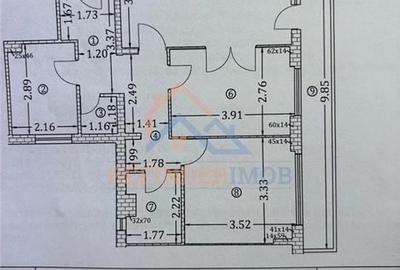 Oferta apartament 3 camere, decomandat 71 mp, zona Drumul Taberei -  Metrou Raul - 7