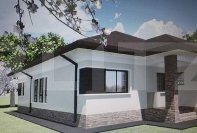 Vila plan parter 120mp utili/600mp teren, zona Priseaca - 1
