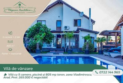 Vila cu 5 camere, piscina ?i 805 mp teren, zona Vladimirescu, Arad - 3