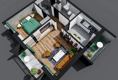 Apartament cu 2 camere decomandat în Miroslava - 2