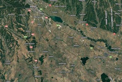 Teren intravilan de vânzare – Șerbănești, com. Rociu |  30 km de Pitești - 3