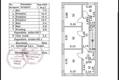 Casă cu 4 camere în Săftica - 8