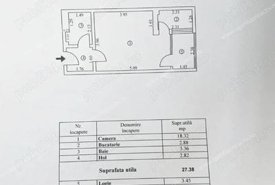 Garsonieră nedecomandată în Mazepa 1 - 3