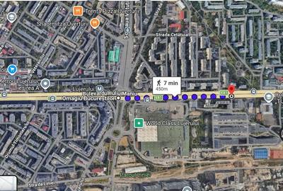 Garsonieră decomandată în Lujerului