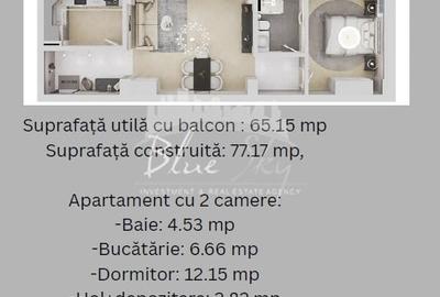 Madrid Park Residence- Apartament 2 camere - 4
