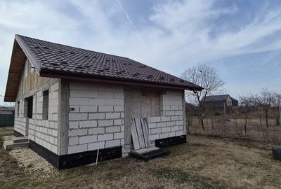Caciulati, vanzare casa 3 camere la rosu, 1.000mp teren - 3