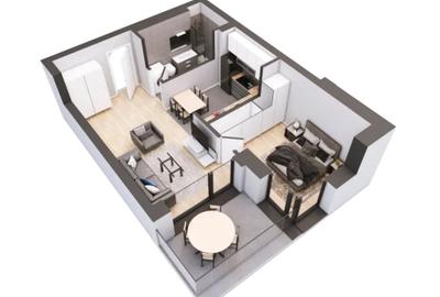 Apartament cu 2 camere în Aviației - 9