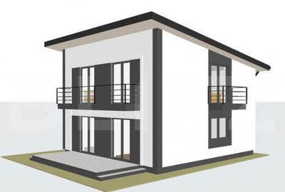 Casa de vanzare 4 camere, 109 mp, 450 mp teren,Valea Lupului - 13