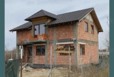 Vanzare P + M la rosu, constructie caramida, supr. Teren 380.mp., D 12.ml., Cazasu - Braila. - 2