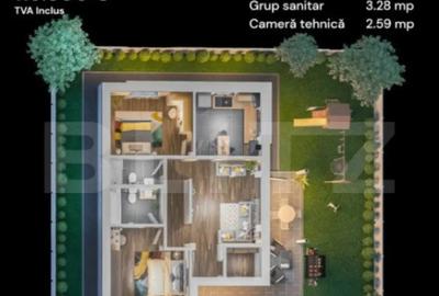 Casă cu 3 camere cu Teren 300 Mp în Central - 4