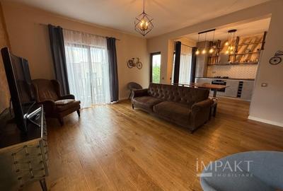 Apartament cu 3 camere semidecomandat, mobilat în Gruia - 1