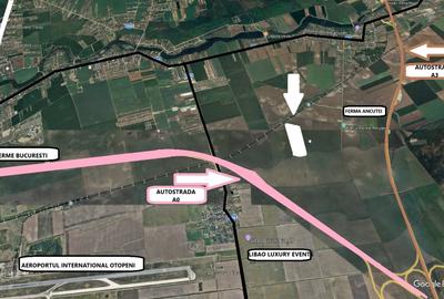 Teren agricol extravilan de 17500 mp, în Moara Vlăsiei
