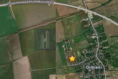 Teren agricol intravilan de 953 mp, în Dimieni - 1