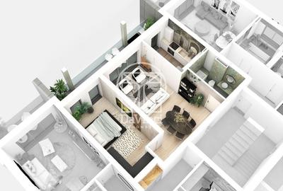 Ap 2 camere intabulat,  la cheie, incalzire pardoseala - balcon - 6