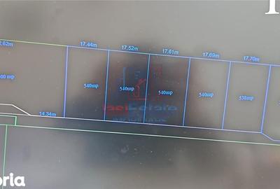 Teren de 540 mp, în Aroneanu