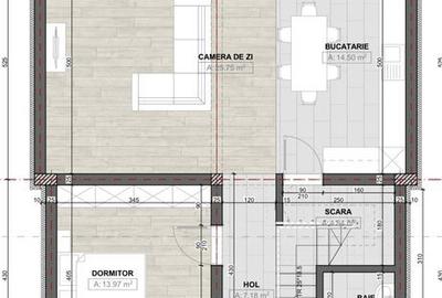 Casă cu 4 camere în Preajba - 3