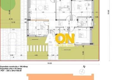 Casa 4 camere, 355 mp teren, gata de mutat, cartier Orizont - 5