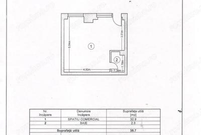 Spa?iu Comercial 35 mp Zona Stadion Vad Excelent - 9