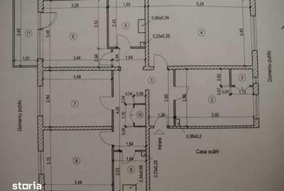 Apartament cu 4 camere decomandat în Central - 3