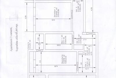 Apartament cu 3 camere decomandat în Răcădău - 12