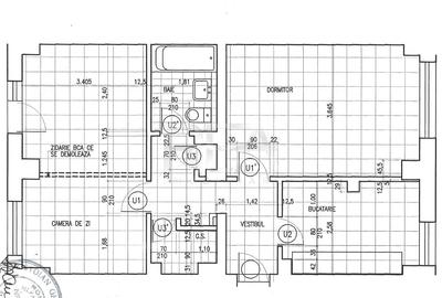 Apartament cu 3 camere decomandat, mobilat în Panduri - 20