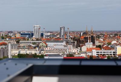 Penthouse cu 3 camere semidecomandat în Complex Studențesc - 11