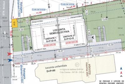Teren partial in LIU cu autorizatie de constructie pentru duplex . - 2
