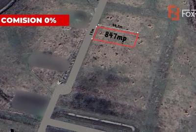 Teren de 847 mp, în Săcălaz