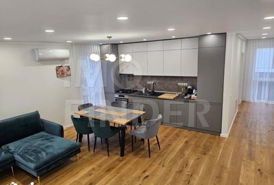 Apartament cu 3 camere semidecomandat, mobilat în Borhanci - 18