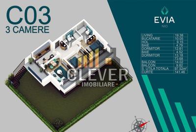 Apartament Premium 3 Camere-Gradina Proprie 117mp