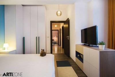 Apartament cu 3 camere decomandat, mobilat în Central - 2