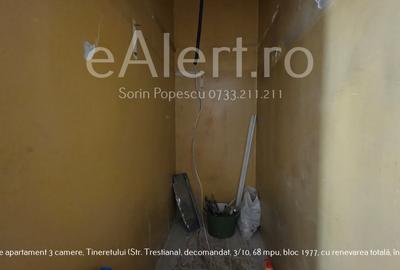 Apartament 3 camere Tineretului – renovare începută, decomandat, P. Norilor. Apartament 3 camere Tineretului – renovare începută, decomandat, P. Norilor. - 3